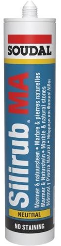 Soudal silirub ma | Silikondichtstoff | steingrau | 300 ml – 117637