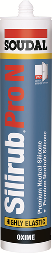 Soudal silirub pro n | Premium-Silikondichtstoff | 300ml | transparent - 117152