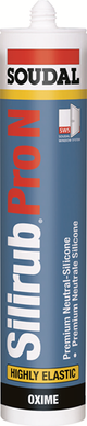 Soudal silirub pro n | Premium-Silikondichtstoff | 300ml | transparent - 117152