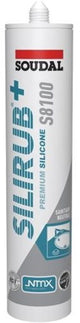 Soudal silirub+ s8100 neutral | Sanitär-Set | Kalahari-Braun | 300 ml – 135792
