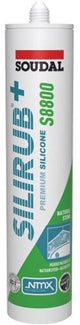 Soudal silirub+ s8800 | Naturstein | Silikondichtstoff | transparent | 300 ml – 120993