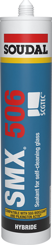 Soudal smx 506 | Verglasungsset | 290ml | schwarz - 119538