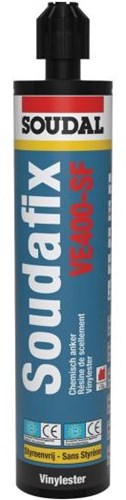 Soudal Soudafix (Vinylester)ve400-sf | chemischer Anker | 280 ml – 117474