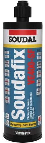 Soudal Soudafix (Vinylester)ve400-sf | chemischer Anker | 280 ml – 117475