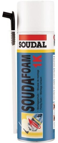 Soudal Soudafoam 1 k | PU-Schaum | Champagner | 500 ml – 100392