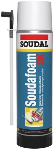 Soudal Soudafoam 2k | PU-Schaum | Champagner | 400 ml – 104882