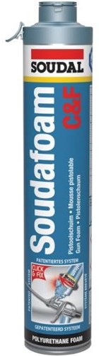 Soudal Soudafoam Click Fix | PU-Schaum | Champagner | 750 ml – 106741