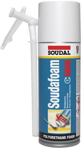Soudal Soudafoam Mini | PU-Schaum | Champagner | 150 ml – 116168