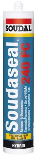 Soudal Soudaseal 240 fc | Klebedichtstoff | schwarz | 290 ml - 104925