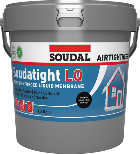 Soudal soudatight lq | Polymerpaste | 4,5 kg | schwarz - 145785