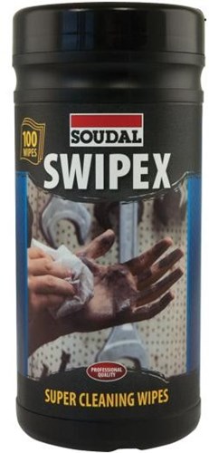 Soudal swipex | Reinigungstücher-Aktion: 10 % mehr Inhalt | 110 Tücher – 174740