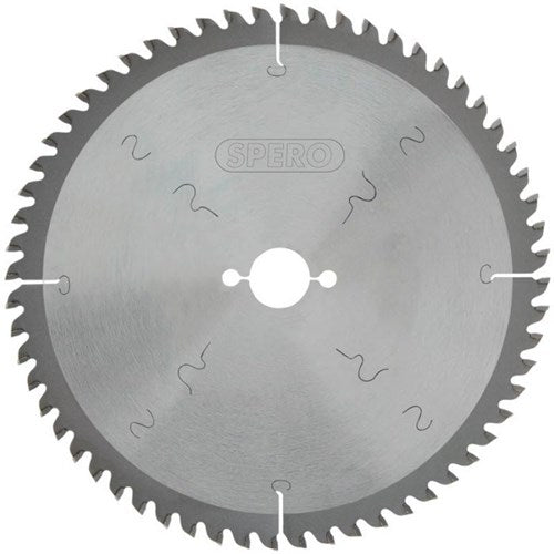 Spero spa-160-60-20 | Aluminium-HPL- und Trespa-TCT-Sägeblatt | 160mm | 60 Zähne | Achsloch 20mm