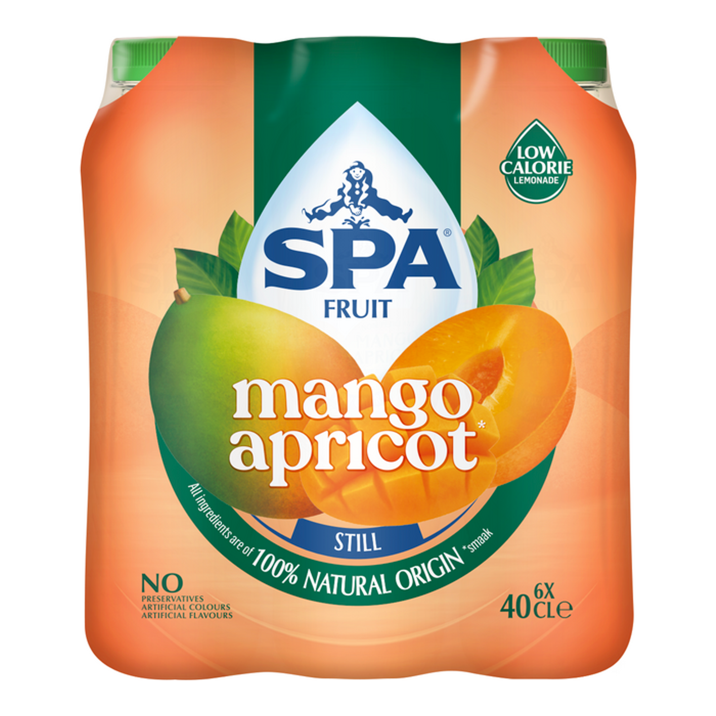 Spa Fruit Still Mango Aprikose Pet (6x 400ml)