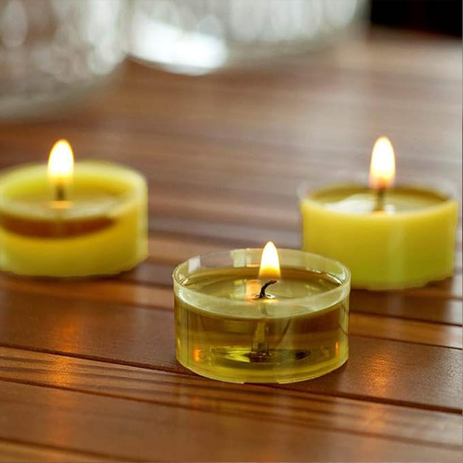 Spaas duftende Teelichter Clearlights erfrischende Leichtigkeit 24 Stück