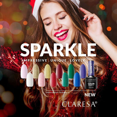 Claresa Claresa UV LED GELLAK 5ML SPARKLE 6