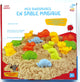 Spielen Sie Sand für innen mit 10 Dinosaurierformen.