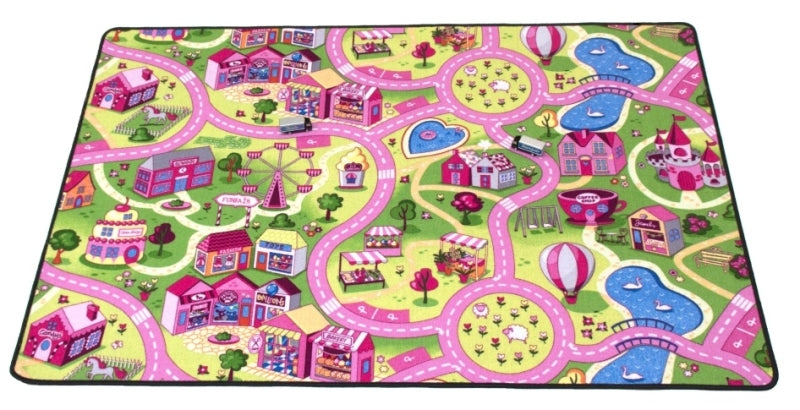 Spielmatte Sweet City (95x200) verschiedener Marken