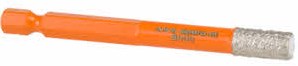 Spero 8 mm x 40 mm Fliesenbohrer Xtreme mit Wachs – trocken – Sechskant – 08-Hex-tdn