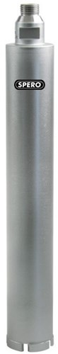 Spero Beton-Diamantbohrer dünnwandig | 51mm | r1 2 | Nassgebrauch | Länge 300 mm – spc-210651