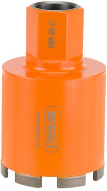 Spero Betonkastenbohrer | 85mm | 1 1 4unc (f) | 6 Segmente | Nassgebrauch – db85mmunc