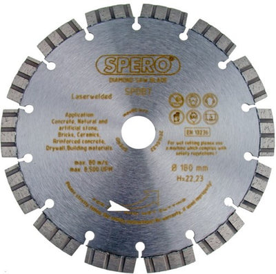 Spero Diamantsägeblatt Beton Profi | 150 mm – sdb150b