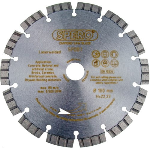 Spero Diamantsägeblatt Beton Profi | 150 mm – sdb150b