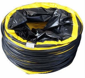 Spero Flex-Luftschlauch-Axialventilator | 300 mm x 5 m inkl. Schlauchklemme – sblfd30cx5m