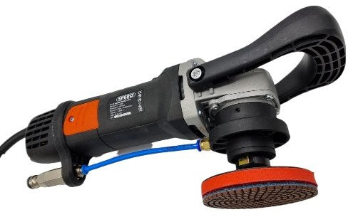 Spero sphs1001ws | Poliermaschine | 1400 Watt | Nassgebrauch | 100 mm M14 Padhalter | mit 10 mm Schaumstoff sphs1001ws