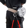 Spero spvmhsl | geflochtene Drahtrolle Profi | mit Ledergürtel für 1,2 1,5 kg Flechtdrahtrolle – spvmhsl