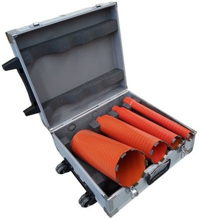 Imp Spero UNC Beton trocken – 40, 62, 92 132 mm – Softact-Diamantbohrer-Set C – L: 350 mm – Uncnga-350