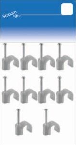 Nagelklammer 8-10 mm grau für xmvk jsl 10 Stück - 6613270