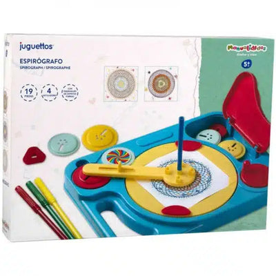 Playgo Spirograph Set, um die schönsten Zeichnungen zu machen.