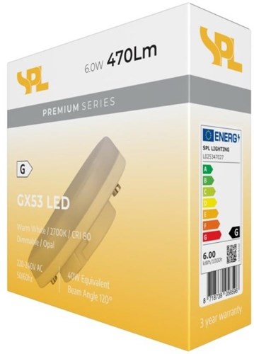 Spl LED-Spot GX53 6-40 W 2700 K dimmbar – LED7395