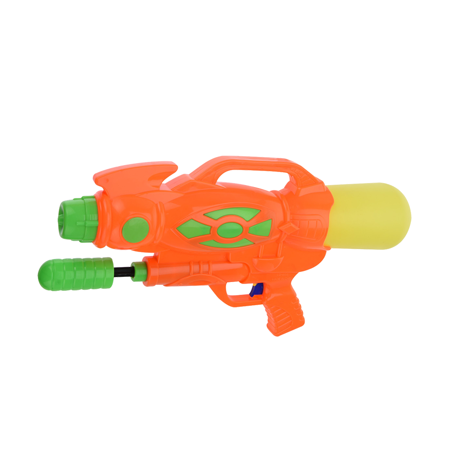 Spritzwasserpistole orange grün 47cm