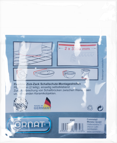 Cornat Gummiband Zickzack wi - sszi