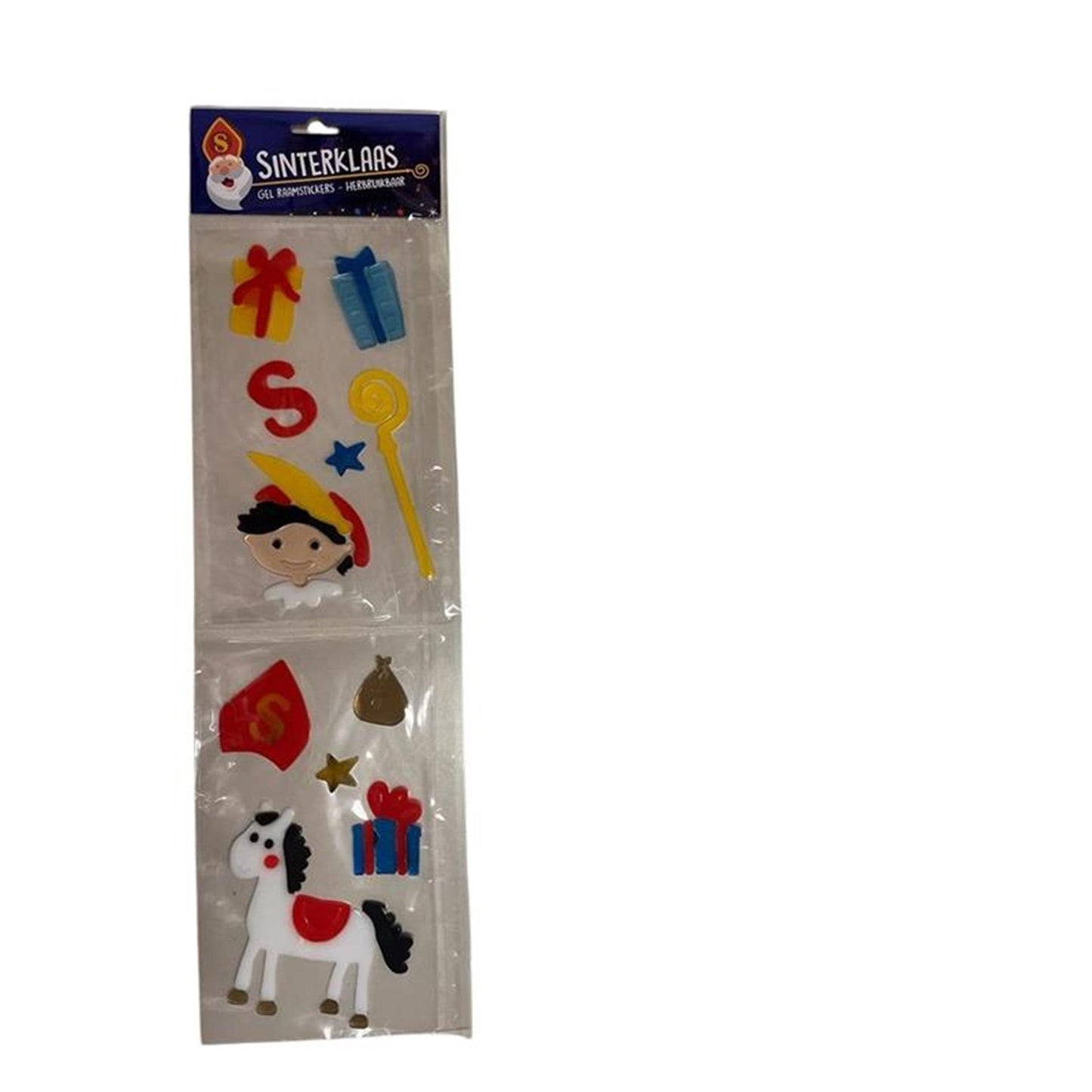 Gelly-Fensteraufkleber Sinterklaas