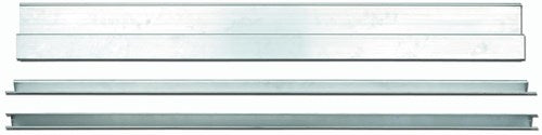 Abi-Stla-Reihe, Fersenputzer aus Aluminium. H-Profil 200cm - 07828