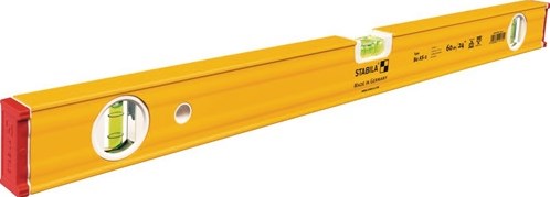 Stabila Wasserwaage | 60cm | aluminiumgelb | ± 0,5 mm m | 1 Stück - 19170 19170