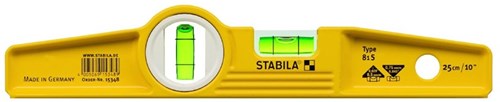 Stabila Wasserwaage, 81er Torpedo mit Holster 25cm - 02501