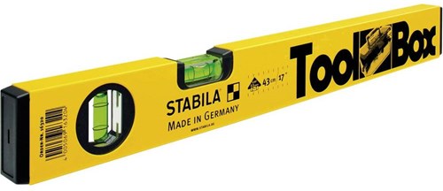 Stabila Wasserwaage, Werkzeugkasten 43cm - 16320