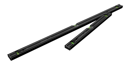 Stabila Wasserwaagen-Set 80 AS-2 Dark Shadow | 60cm | 120 cm – 20032
