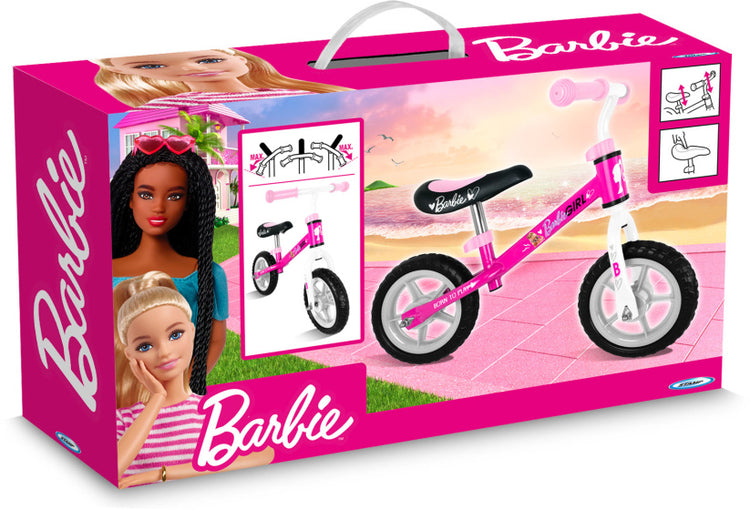 Barbie Walking Bike mit 2 Rädern 10 Zoll Mädchen rosa