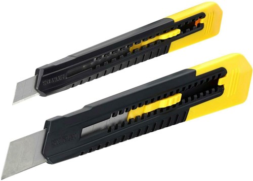 Stanley Handwerkzeuge Kombipaket Abbrechmesserset | 9 mm + 18 mm – stht10202-0