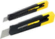 Stanley Handwerkzeuge Kombipaket Abbrechmesserset | 9 mm + 18 mm – stht10202-0