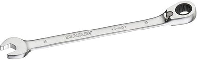 Stanley Handwerkzeuge Fatmax umkehrbarer Ringmaulschlüssel mit Ratsche 19 mm – FMMT13096-0 – FMMT13096-0