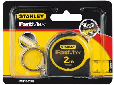 Stanley Handwerkzeuge Fatmax Maßband 2 m Schlüsselanhänger – FMHT0-33856