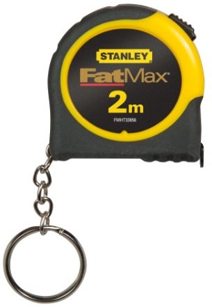 Stanley Handwerkzeuge Fatmax Maßband 2 m Schlüsselanhänger – FMHT0-33856