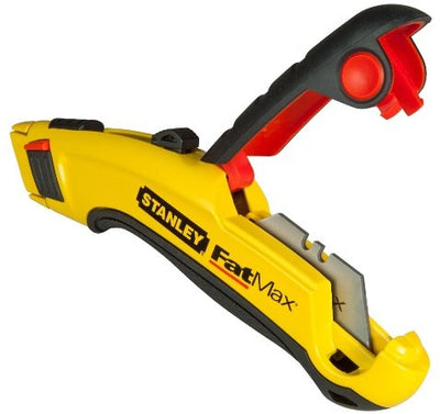 Stanley Handwerkzeuge Fatmax ausziehbares Messer + 5 Hartmetall-Ersatzmesser – 7-10-778
