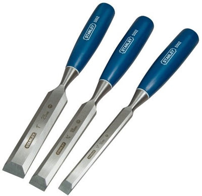 Stanley Handwerkzeug-Holzmeißel-Set 3-teilig (12, 18, 25 mm) – 0-16-128