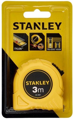 Maßband für Handwerkzeuge von Stanley, 3 m – 12,7 mm (Großpackung) – 1-30-487 – 1-30-487